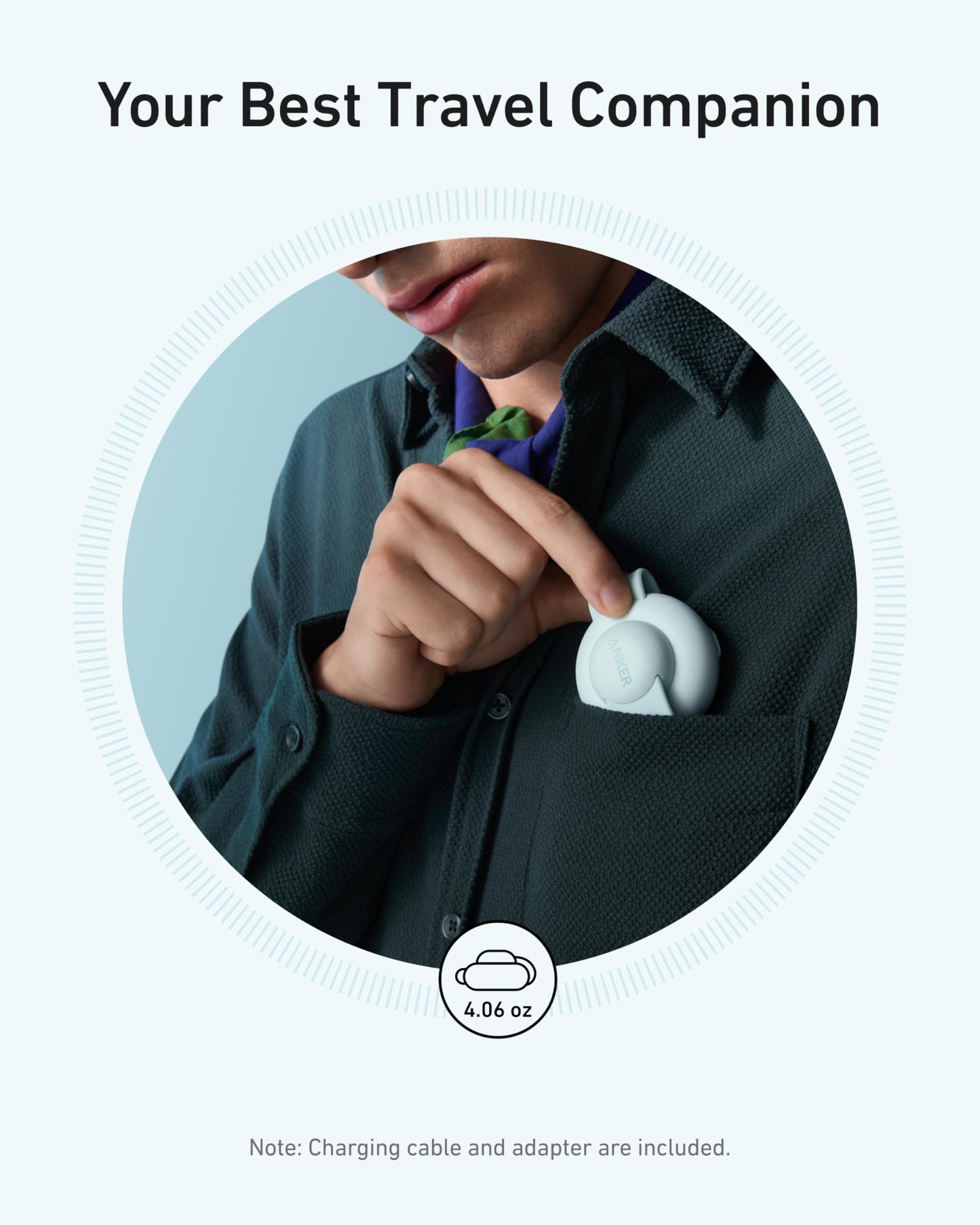 Anker MagSafe MagGo 3 em 1, 15W Qi2, para iPhone 17/16/15/14, AirPods, Apple Watch